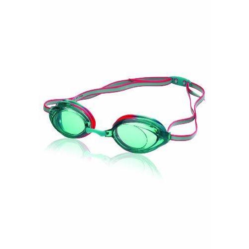 Speedo Jr. Vanquisher 2.0 Swim Goggles, Turquoise Tye-Dye, One Size Swim Goggles Speedo 