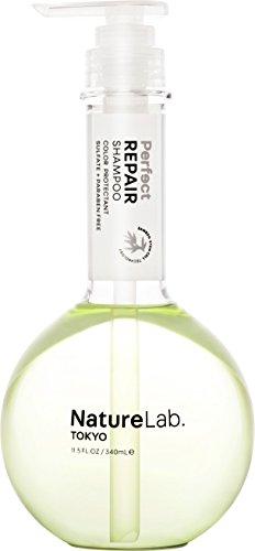 NatureLab. Tokyo – Perfect Repair with Bamboo Stem Cells, restores damaged, chemically treated hair. 11.5 fl oz with pump. Natural. Free of sulfates, harsh chemicals and animal cruelty. Protects Color Hair Care NatureLab 