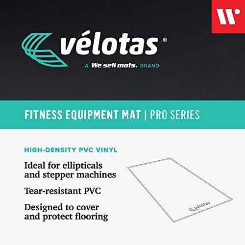 Velotas Pro Series High Density Personal Treadmill Exercise Bike Equipment Mat Sports Velotas 