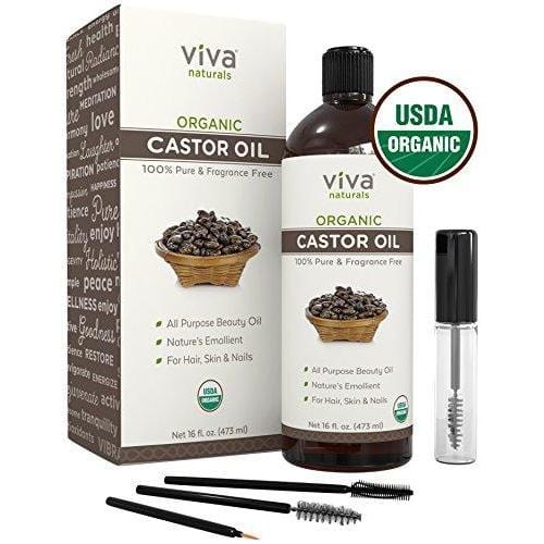 Viva Naturals Organic Castor Oil Beauty & Health Viva Naturals 