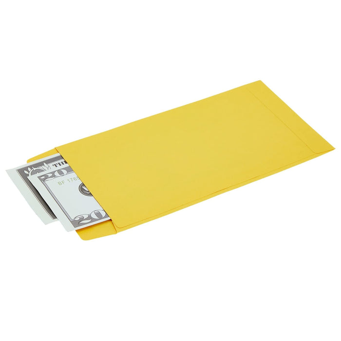 100 Pack Colorful Money Envelopes for Cash, Payroll, Money Saving, Coins, Currency, 100GSM (4 x 7 In) ENVELOPE Paper Junkie 