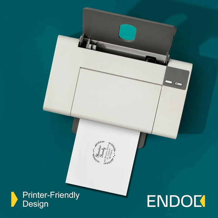 #10 Envelopes Self Seal - 500/pack - 4 1/8 x 9 1/2 inch Letter Size - Business Envelopes #10 Flip & Stick Closure, Security Tinted for Invoices, Statements - Blank White 24lb Paper ENVELOPE EnDoc 