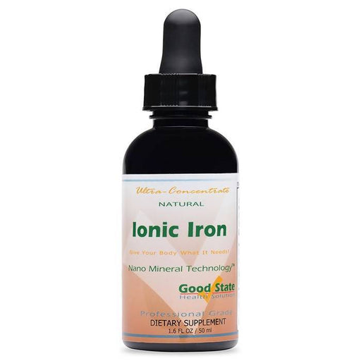 Good State Liquid Ionic Iron Ultra Concentrate (10 drops equals 2 mg - 100 servings per bottle) Supplement Good State 