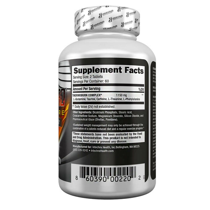LIPONITRO HARDCORE THERMOBURN COMPLEX + ENERGY BOOST Supplement Intechra 