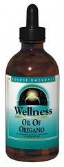 Source Naturals Wellness Oil of Oregano 45mg 70% Carvacrol, 100% Pure, Organic Essential Antioxidant Supplement - 1 oz Supplement Source Naturals 