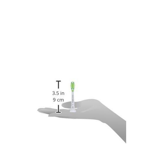 Philips Sonicare Premium White replacement toothbrush heads, HX9064/65, Smart recognition, White 4-pk Brush Head Philips Sonicare 