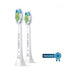 Philips Sonicare Diamond Clean Replacement Toothbrush Heads, Hx6062/65, Brushsync Technology, White, 2 count Brush Head Philips Sonicare 