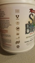 Slim Blend PRO - 840 grams of Vegan Protein Powder, 32+ Organic Superfoods, Plant Based, Non-GMO, Gluten Free, Dairy Free, Cholesterol Free, Soy Free, Whey Free, Nutritional Shake Supplement The Delgado Protocol for Health 