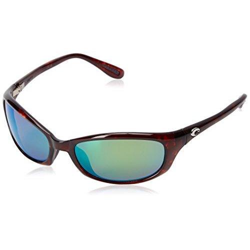 Costa Del Mar Harpoon Sunglasses, Tortoise, Green Mirror 580 Plastic Lens Sunglasses Costa Del Mar 
