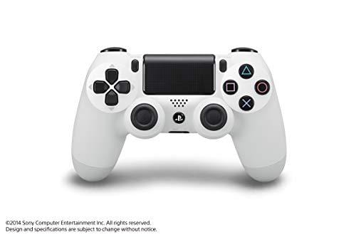 DualShock 4 Wireless Controller for PlayStation 4 - Glacier White Video Games Playstation 