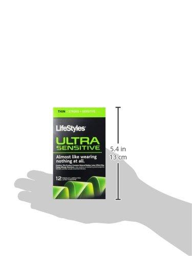 LifeStyles Ultra Sensitive Condoms, 12ct Condom LifeStyles 