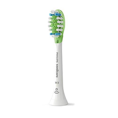Philips Sonicare Premium White replacement toothbrush heads, HX9064/65, Smart recognition, White 4-pk Brush Head Philips Sonicare 