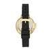 kate spade new york Women's Park Row Silicone Stainless Steel Japanese-Quartz Watch Strap, Black, 12 (Model: KSW1352) Watch Kate Spade New York 
