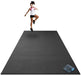 Premium Extra Large Exercise Mat - 9' x 6' x 1/4" Ultra Durable, Non-Slip, Workout Mats for Home Gym Flooring - Plyo, MMA, Cardio Mat - Use with or Without Shoes (108" Long x 72" Wide x 6mm Thick) Sports Gorilla Mats 