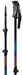 New Borealis Telescopic Cross Country Snowshoe Hiking 3 Pc. Fastlock Ski Poles Ski Whitewoods 