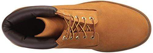 Timberland Men's 6" Basic Boot-Contrast Collar, Wheat Nubuck, 10 M US Men's Hiking Shoes Timberland 