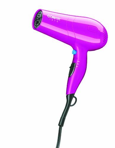 Conair 1875 Watt Turbo Hair Dryer; Pink Hair Dryer Conair 