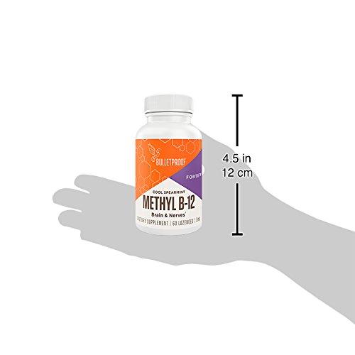 Bulletproof Methyl B-12, Supports Healthy Brain Cells and Nervous System (60 Lozenges) Supplement Bulletproof 