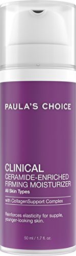 Paula's Choice CLINICAL Ceramide-Enriched Firming Moisturizer, 1.7 Ounce Bottle Face Firming Moisturizer with Retinol and Vitamin C, For Normal Dry Oily Combination Aging Skin Skin Care Paula's Choice 