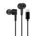 PALOVUE Lightning Headphones Earphones Earbuds Compatible iPhone 11 Pro Max iPhone X XS Max XR iPhone 8 Plus iPhone 7 Plus MFi Certified with Microphone Controller SweetFlow (Black) Electronics PALOVUE 