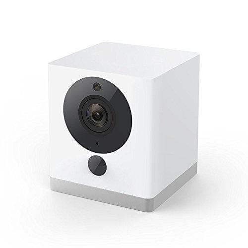 Wyze Cam 1080p HD Indoor Smart Home Camera with Night Vision, 2-Way Audio, Works with Alexa & the Google Assistant, White, 2-Pack Camera WYZE 