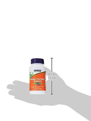 NOW Super Cortisol Support, 90 Veg Capsules Supplement NOW Foods 