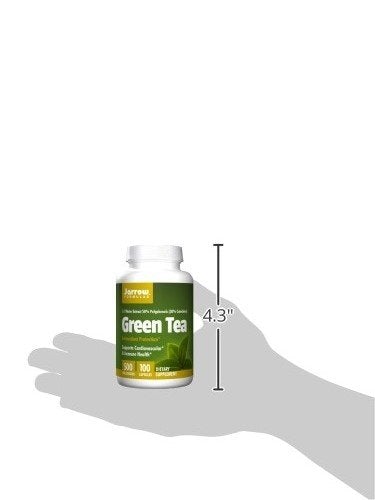 Jarrow Formulas Green Tea, Supports Cardiovascular & Immune Health, 500 mg, 100 Caps Supplement Jarrow 
