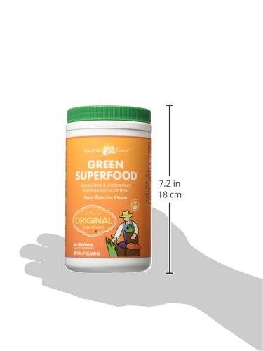 Amazing Grass Green Superfood Organic Powder with Wheat Grass and Greens, Flavor: Original, 60 Servings Supplement Amazing Grass 
