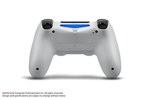 DualShock 4 Wireless Controller for PlayStation 4 - Glacier White Video Games Playstation 