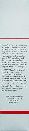 EltaMD UV Facial Sunscreen Broad-Spectrum SPF 30+, 3.0 oz Sun Care ELTA MD 