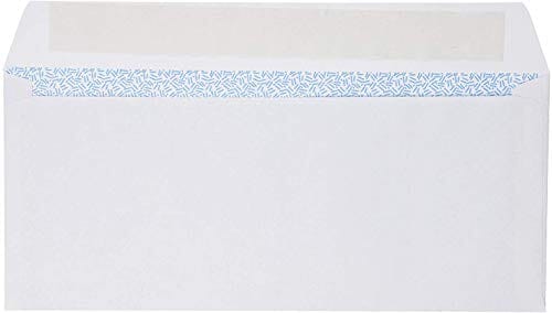 Mead #10 Envelopes, Security Printed Lining for Privacy, Press-It Seal-It Self Adhesive Closure, All-Purpose 20-lb Paper, 4-1/8" x 9-1/2", White, 45 per Box (75026) Office Product Mead 