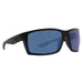 Costa Del Mar Reefton Sunglasses Blackout/Blue Mirror 580Plastic Sunglasses Costa Del Mar 