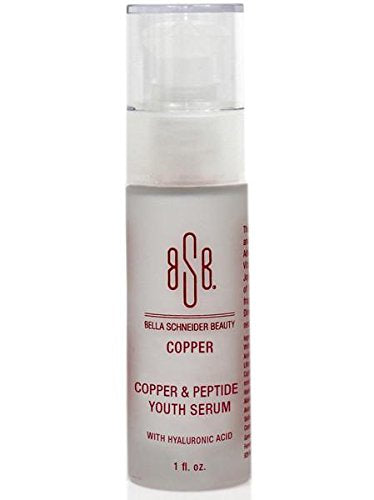 COPPER & PEPTIDE YOUTH SERUM WITH HYALURONIC ACID Skin Care Bella Schneider Beauty 