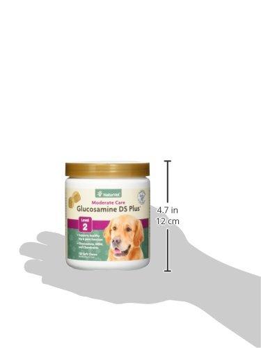 NaturVet Joint Care Supplement For Dogs, Support Joint Health with Glucosamine, MSM and Chondroitin, Tasty Soft Chews, Glucosamine DS Plus Made by Animal Wellness NaturVet 
