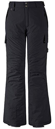 Wantdo Women's Waterproof Padding Insulated Cargo Snow Pants Ski Wantdo 