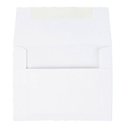 Quality Park Invitation Envelopes, #5.5, White, 4.375 x 5.75 inches,Box of 100 (36217) Office Product Quality Park 