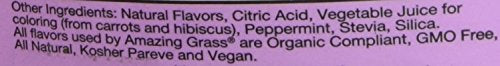 Amazing Grass Green Superfood Antioxidant Organic Powder with Wheat Grass, Elderberry, and Greens, Flavor: Sweet Berry, 30 Servings Supplement Amazing Grass 