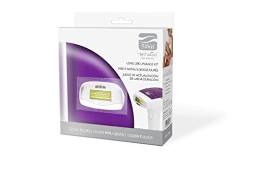 Silk’n Flash&Go Long Life Upgrade Kit Cartridge for At Home Permanent Hair Removal Device for Women and Men - 120,000 Pulses Luxury Beauty Silk'n 