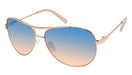 Jessica Simpson J106 Aviator Sunglasses, Rose Gold, 60 mm Shoes Jessica Simpson 