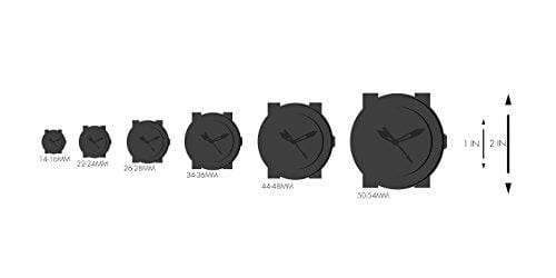 Skagen Women's White Label Stainless Steel Analog-Quartz Watch with Leather Calfskin Strap, Black, 12 (Model: 358XSSLBC) Watch Skagen 