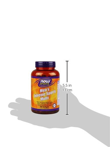 NOW Sports Men's Extreme Sports Multi,180 Softgels Supplement NOW Foods 