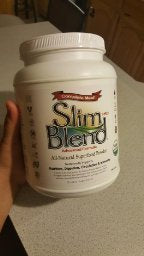 Slim Blend PRO - 840 grams of Vegan Protein Powder, 32+ Organic Superfoods, Plant Based, Non-GMO, Gluten Free, Dairy Free, Cholesterol Free, Soy Free, Whey Free, Nutritional Shake Supplement The Delgado Protocol for Health 