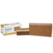 Xxcxpark 120 PCS #10 Brown Self Seal Kraft 4-1/8 x 9-1/2 inches Security Envelopes, Windowless Invisible Envelopes Super Strong Quick Seal Envelopes Security Tint Pattern Secure Office Product Xxcxpark 