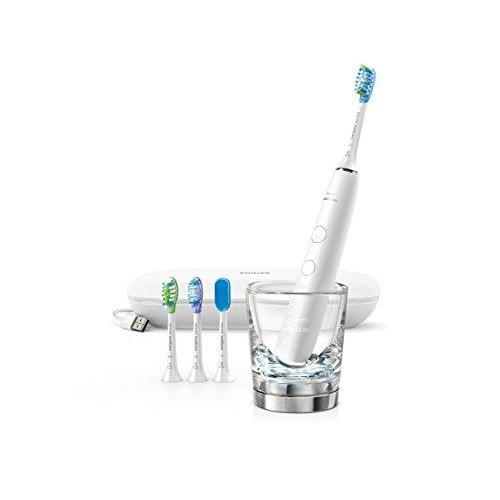 Philips Sonicare DiamondClean Smart Electric, Rechargeable toothbrush for Complete Oral Care, with Charging Travel Case, 5 modes – 9500 Series, White, HX9924/01 Electric Toothbrush Philips Sonicare 