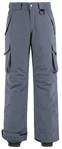 Wantdo Men's Waterproof Warm Padding Insulated Snow Pants Cargo Pants Ski Wantdo 