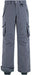 Wantdo Men's Waterproof Warm Padding Insulated Snow Pants Cargo Pants Ski Wantdo 