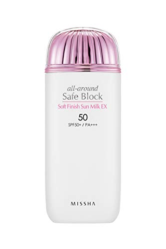 Missha All Around Safe Block Soft Finish Sun Milk EX SPF50+/PA+++ (70ml) Skin Care MISSHA 