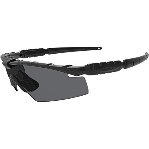 Oakley Men's Ballistic M Frame 2.0 Rectangular Sunglasses, Matte Black, 0 mm Sunglasses for Men Oakley 