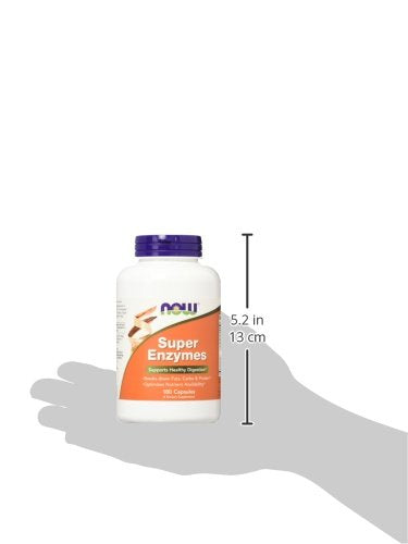 NOW Super Enzymes,180 Capsules Supplement NOW Foods 