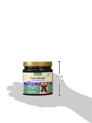 NaturVet Coprophagia Stool Eating Deterrent Plus Breath Aid for Dogs, 130 ct Time Release, Chewable Tablets, Made in USA Animal Wellness NaturVet 